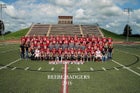 Beebe Badgers Boys Varsity Football Fall 16-17 team photo.