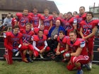 Linton-Stockton Miners Boys Varsity Football Fall 16-17 team photo.