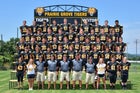 Prairie Grove Tigers Boys Varsity Football Fall 16-17 team photo.