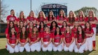 Hurricane Tigers Girls Varsity Softball Spring 24-25 team photo.