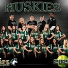 Hope Christian Huskies Girls Varsity Softball Spring 24-25 team photo.