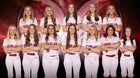 Highland Rams Girls Varsity Softball Spring 24-25 team photo.