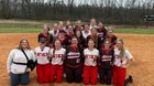 Attica Red Ramblers Girls Varsity Softball Spring 24-25 team photo.