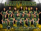 West Las Vegas Dons Girls Varsity Softball Spring 24-25 team photo.