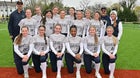 Merion Mercy Academy Golden Bears Girls Varsity Softball Spring 24-25 team photo.