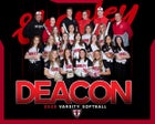 Shanley Deacons Girls Varsity Softball Spring 24-25 team photo.
