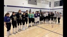 Baldwin Highlanders Girls Varsity Softball Spring 24-25 team photo.