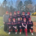 Lee Park Prep Knights  Girls Varsity Softball Spring 24-25 team photo.