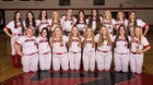 Nokomis Redskins Girls Varsity Softball Spring 24-25 team photo.