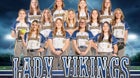 Glendale Vikings Girls Varsity Softball Spring 24-25 team photo.