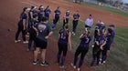 West Chargers Girls Varsity Softball Spring 24-25 team photo.