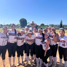 Sherman Oaks CES Knights Girls Varsity Softball Spring 24-25 team photo.