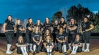 Cedar Ridge Fighting Red Wolves Girls Varsity Softball Spring 24-25 team photo.