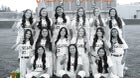Poly Bears Girls Varsity Softball Spring 24-25 team photo.
