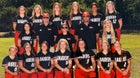 Hannah-Pamplico Raiders Girls Varsity Softball Spring 24-25 team photo.