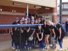 Springfield Blue Devils Girls Varsity Softball Spring 24-25 team photo.