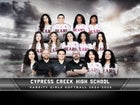 Cypress Creek Bears Girls Varsity Softball Spring 24-25 team photo.
