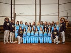 Old Forge Blue Devils Girls Varsity Softball Spring 24-25 team photo.