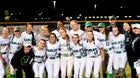 Easley Green Wave Girls Varsity Softball Spring 24-25 team photo.