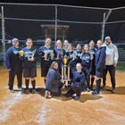 Oak Level Baptist Academy Conquerors Girls Varsity Softball Spring 24-25 team photo.