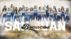 San Juan Broncos Girls Varsity Softball Spring 24-25 team photo.