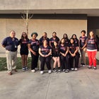 Norton Science & Language Academy Rockets Girls Varsity Softball Spring 24-25 team photo.