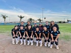 University Trojans Girls Varsity Softball Spring 24-25 team photo.