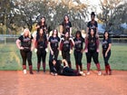 Brandon Eagles Girls Varsity Softball Spring 24-25 team photo.