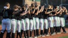 Van Buren Pointers Girls Varsity Softball Spring 24-25 team photo.