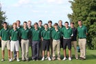 Fayetteville-Manlius Hornets Boys Varsity Golf Fall 14-15 team photo.