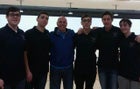 Oceanside Sailors Boys Varsity Bowling Winter 16-17 team photo.