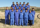 Laguna Acoma Hawks Boys Varsity Cross Country Fall 14-15 team photo.
