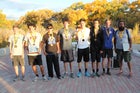 St. Michael's Horsemen Boys Varsity Cross Country Fall 14-15 team photo.