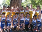 Cottonwood Classical Prep Coyotes Boys Varsity Cross Country Fall 14-15 team photo.
