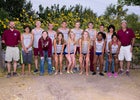 Sandia Prep Sundevils Boys Varsity Cross Country Fall 14-15 team photo.