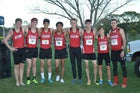 Albuquerque Academy Chargers Boys Varsity Cross Country Fall 14-15 team photo.