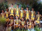 Hobbs Eagles Boys Varsity Cross Country Fall 14-15 team photo.