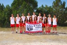 Estancia Bears Boys Varsity Cross Country Fall 14-15 team photo.