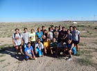 Tohatchi Cougars Boys Varsity Cross Country Fall 14-15 team photo.