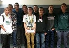Mora Rangers Boys Varsity Cross Country Fall 14-15 team photo.
