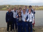 Haldane Blue Devils Boys Varsity Cross Country Fall 14-15 team photo.