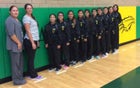Newcomb Skyhawks Girls Varsity Cross Country Fall 15-16 team photo.