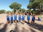 Bloomfield Bobcats Girls Varsity Cross Country Fall 15-16 team photo.