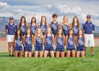 Rio Rancho Rams Girls Varsity Cross Country Fall 15-16 team photo.