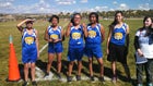 Cuba Rams Girls Varsity Cross Country Fall 15-16 team photo.
