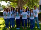 Hagerman Bobcats Girls Varsity Cross Country Fall 15-16 team photo.