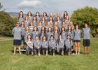 La Cueva Bears Girls Varsity Cross Country Fall 15-16 team photo.