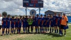 Chino Valley Cougars Boys Varsity Soccer Fall 26-27 team photo.