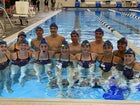 Las Cruces Bulldawgs Boys Varsity Swimming Winter 20-21 team photo.