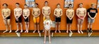 Harlem Huskies Boys Varsity Swimming Winter 20-21 team photo.